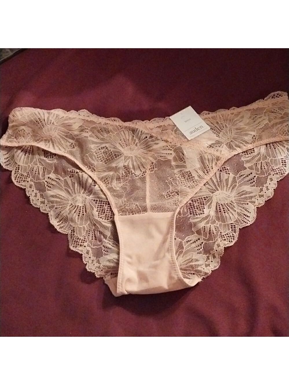 NWT AudenWomen's 5 Pairs Lace Bikini Underwear Size L